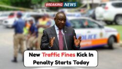 New Traffic Fine Rules for 2025 in South Africa – Complete List of Offences & Penalties Revealed!