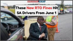 South Africa’s New RTO Fines Effective June 1 – Huge Penalty Increase for Drivers Who Break the Rules