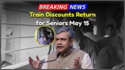 Train Ticket Discounts for Senior Citizens Return on May 15 – Are You Eligible?